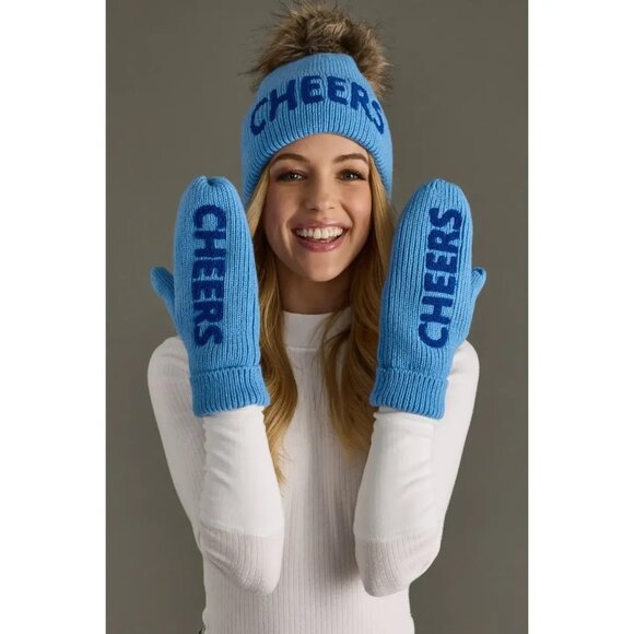 ($25) "Cheers" Hat - Blue - Picture 2 of 4